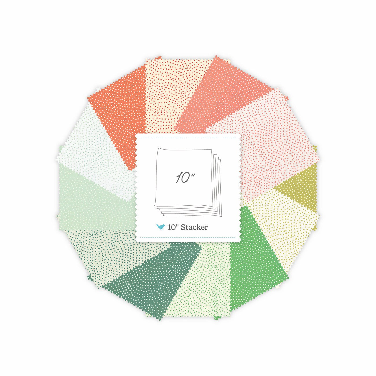 Batiks Mini Pops Sorbet 10in Squares C, 42 Pcs.