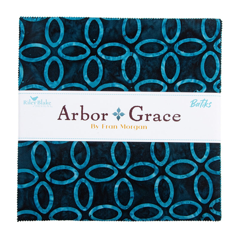 Batiks Arbor Grace 10in Squares 42 Pcs.