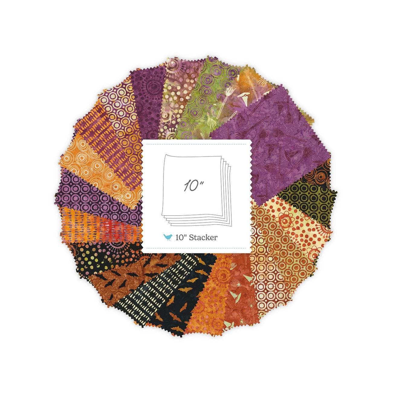Batiks Boo-tiks! 10in Squares 42 Pcs.
