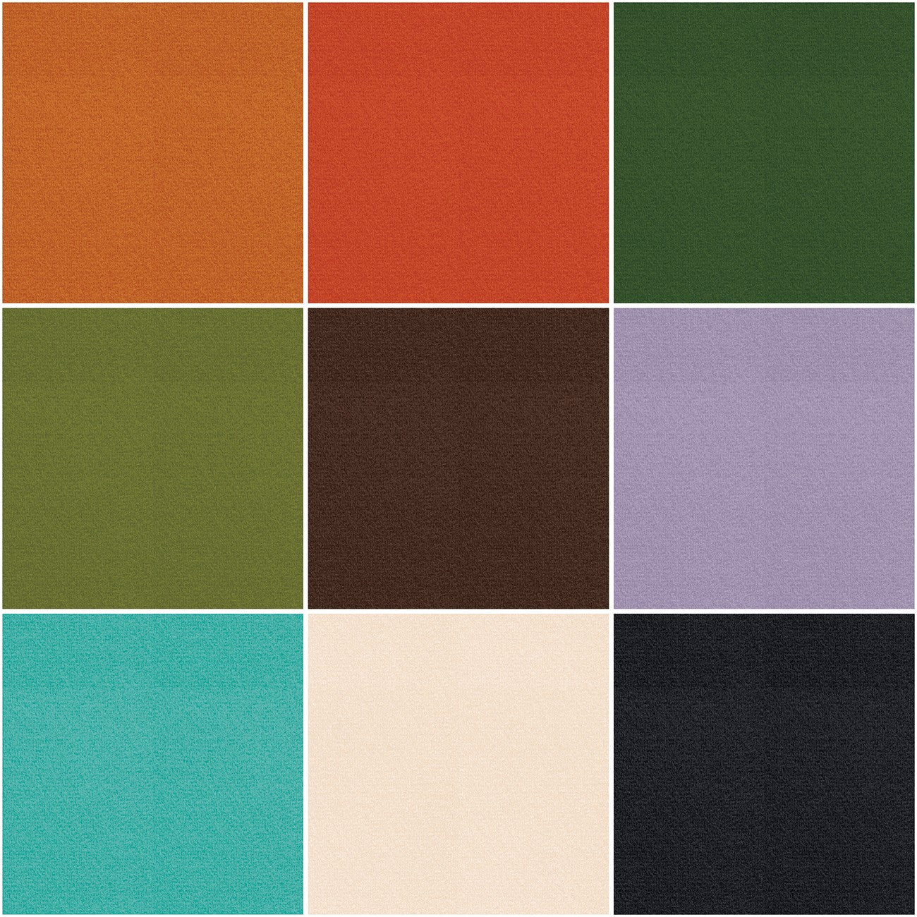 Wool Autumn 10in Squares, 9pcs/bundle