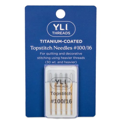 #100/16 Titanium-Coated Topstitch Needles 50-1-100