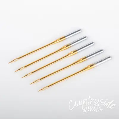 #100/16 Titanium-Coated Topstitch Needles