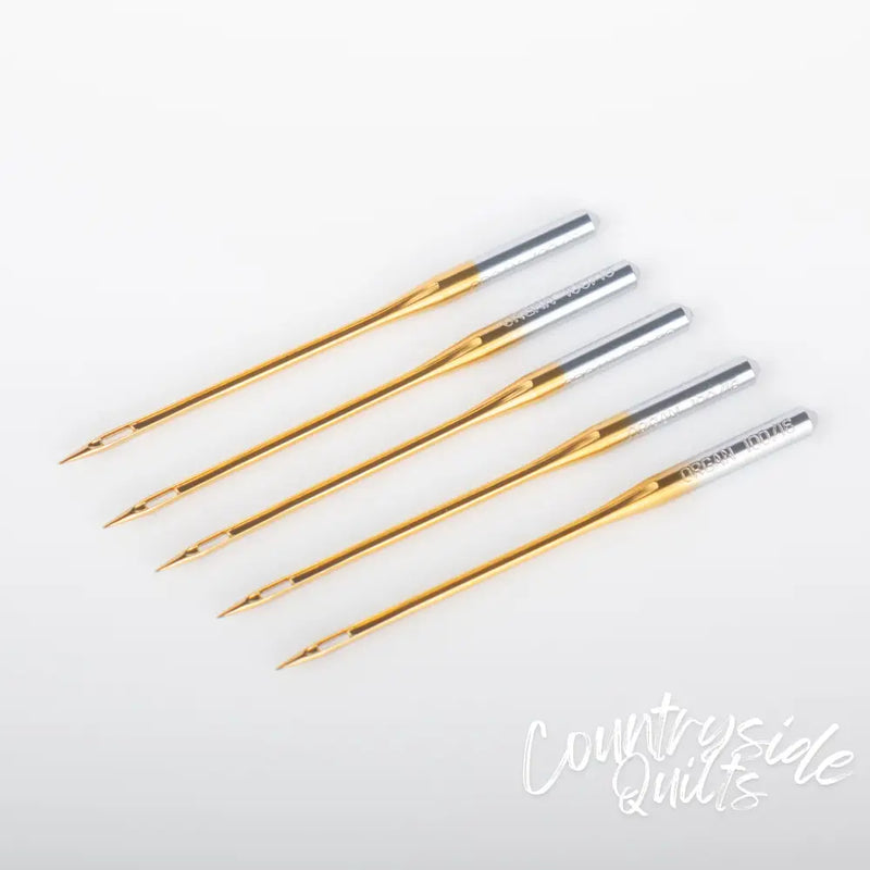 #100/16 Titanium-Coated Topstitch Needles Quilting 50-1-100
