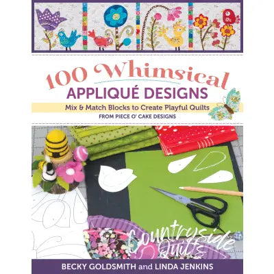100 Whimsical Applique Designs
