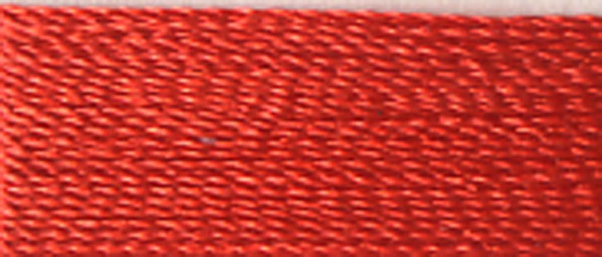 Super Bright Polyester Embroidery Thread 2-ply 40wt 120d 5500yds Scarlet Flame