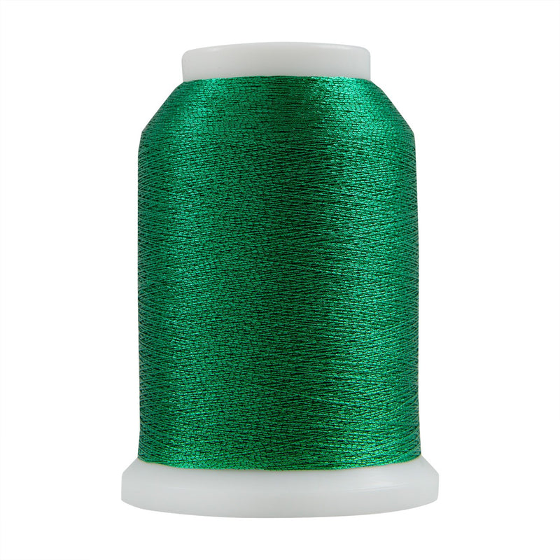 #027 Emerald Superior Metallics 1090 yd Mini Cone
