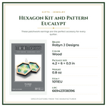 Product Specifications – Hexagon Kit and Pattern Eucalypt