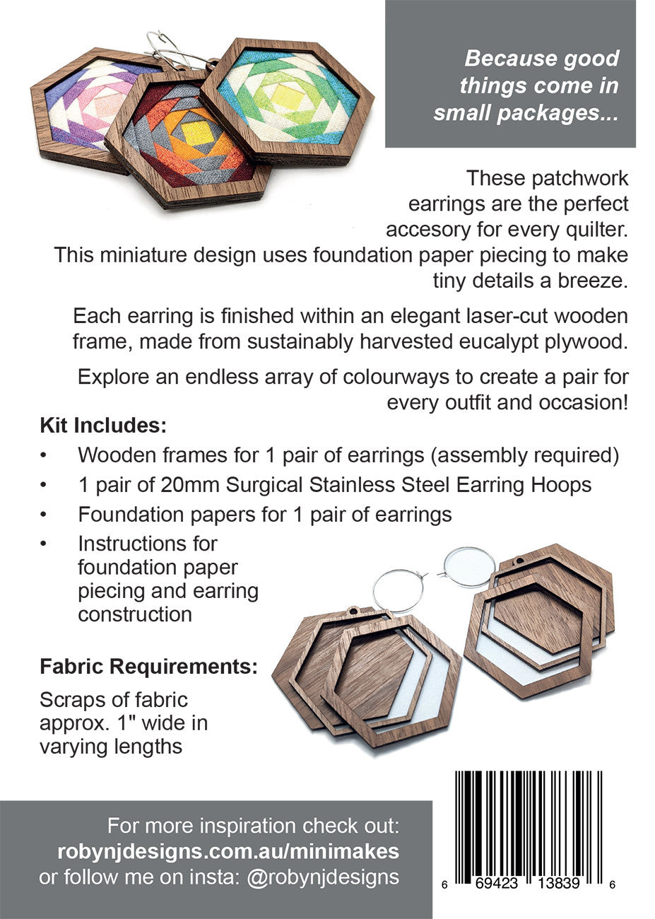Hexagon Kit and Pattern Eucalypt