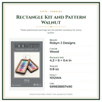 Product Specifications – Rectangle Kit and Pattern Walnut