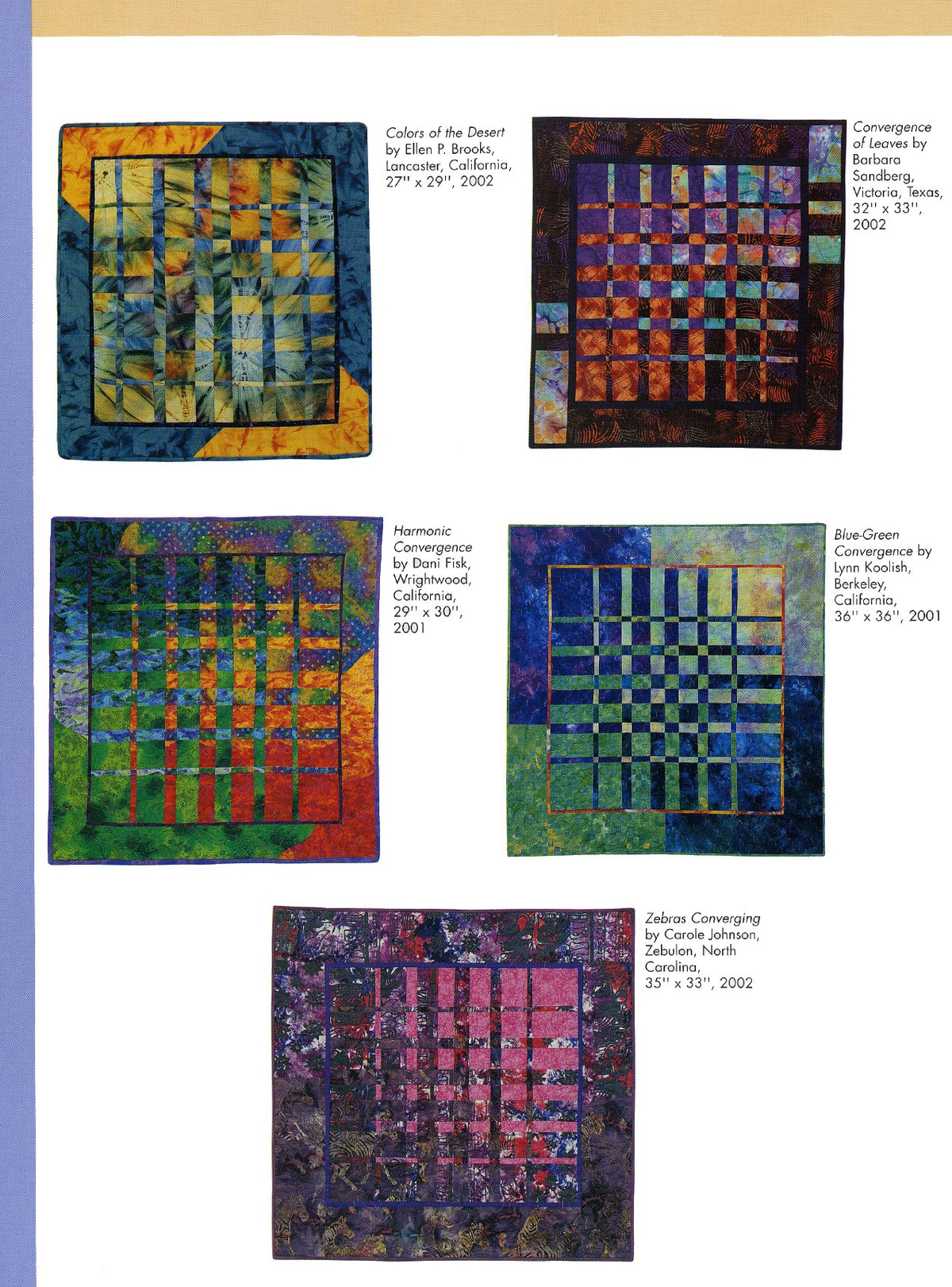 Ricky Tims Convergence Quilts