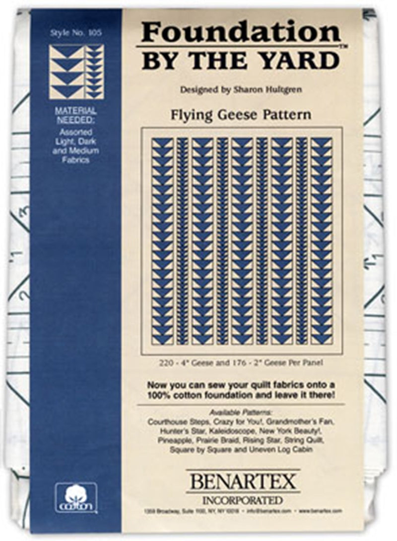 Foundation By The Yard Flying Geese, 4 & 2 Pack