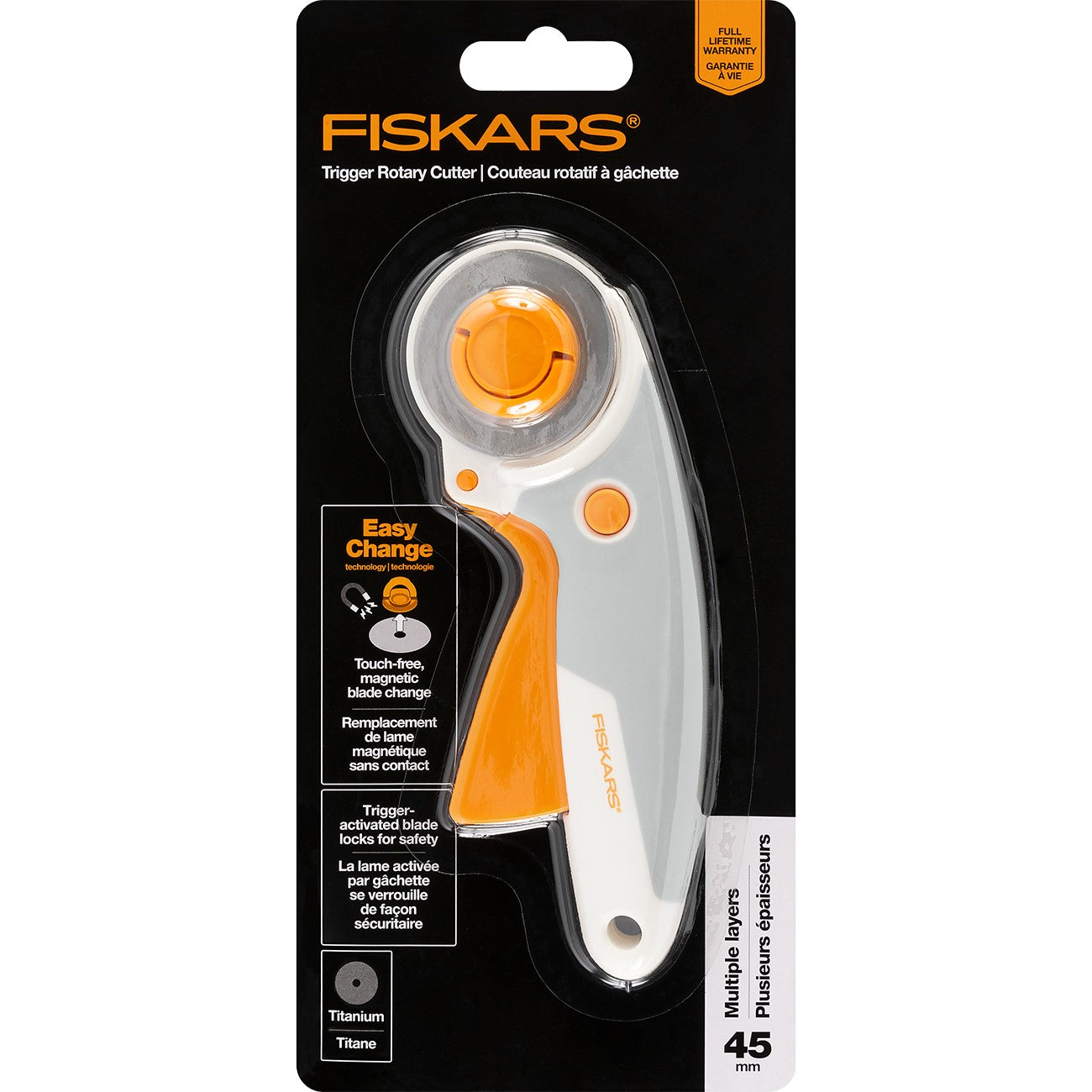 45mm Easy Change Ergo Control Rotary Cutter