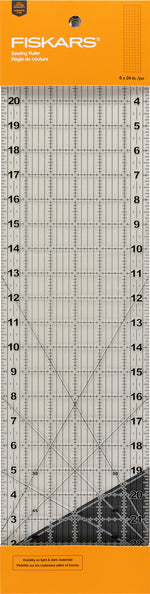 Fiskars Sewing Ruler 6in x 24in