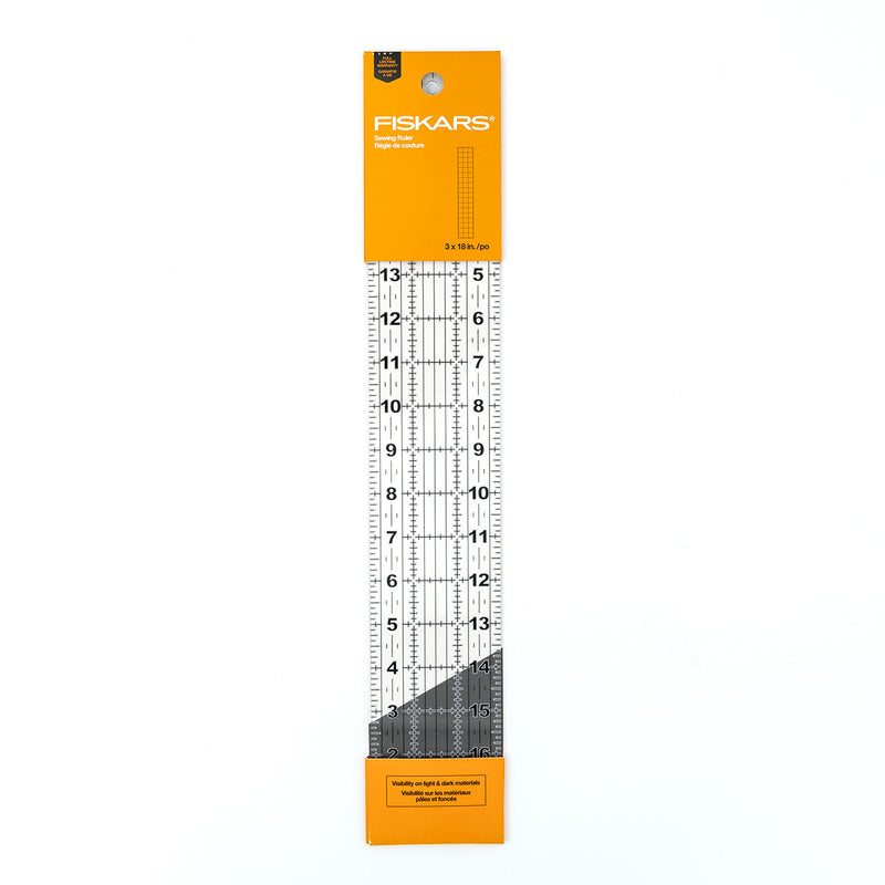 Fiskars Sewing Ruler 3in x 18in