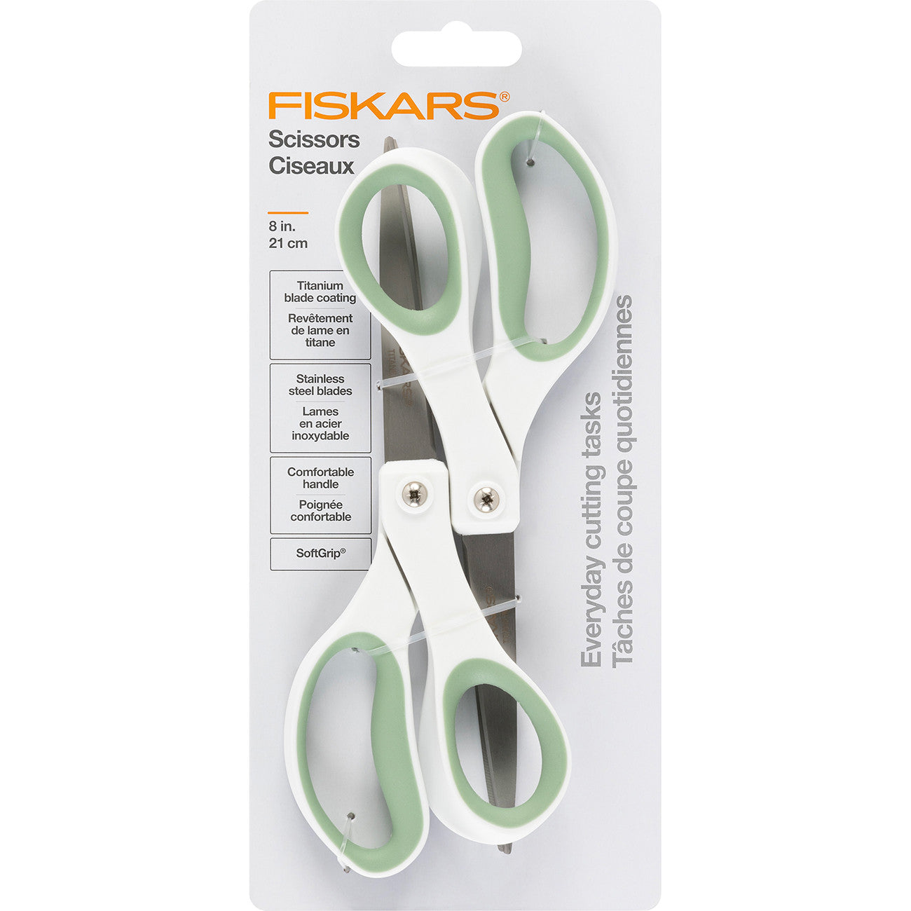 Performance 8in Softgrip Titanium 2-Pack Fern