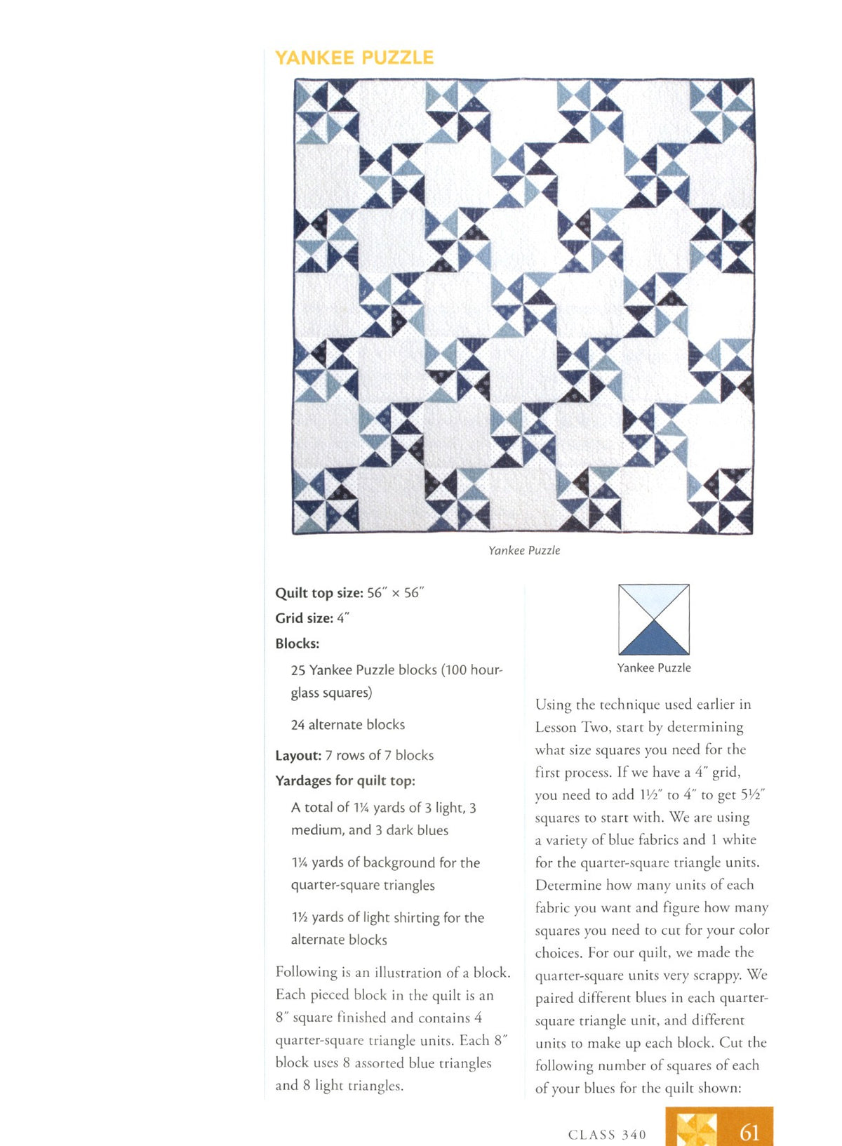 Quilters Academy Vol 3 - Junior Year