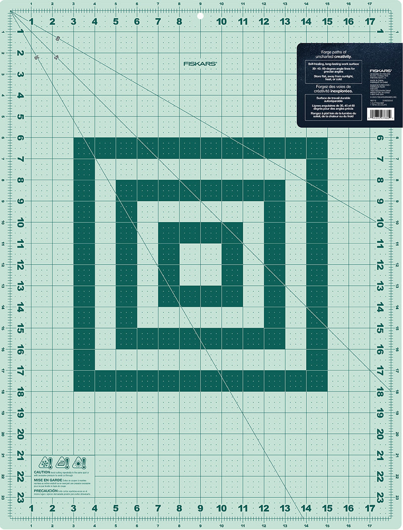 18in x 24in Cutting Mat Woodland Print