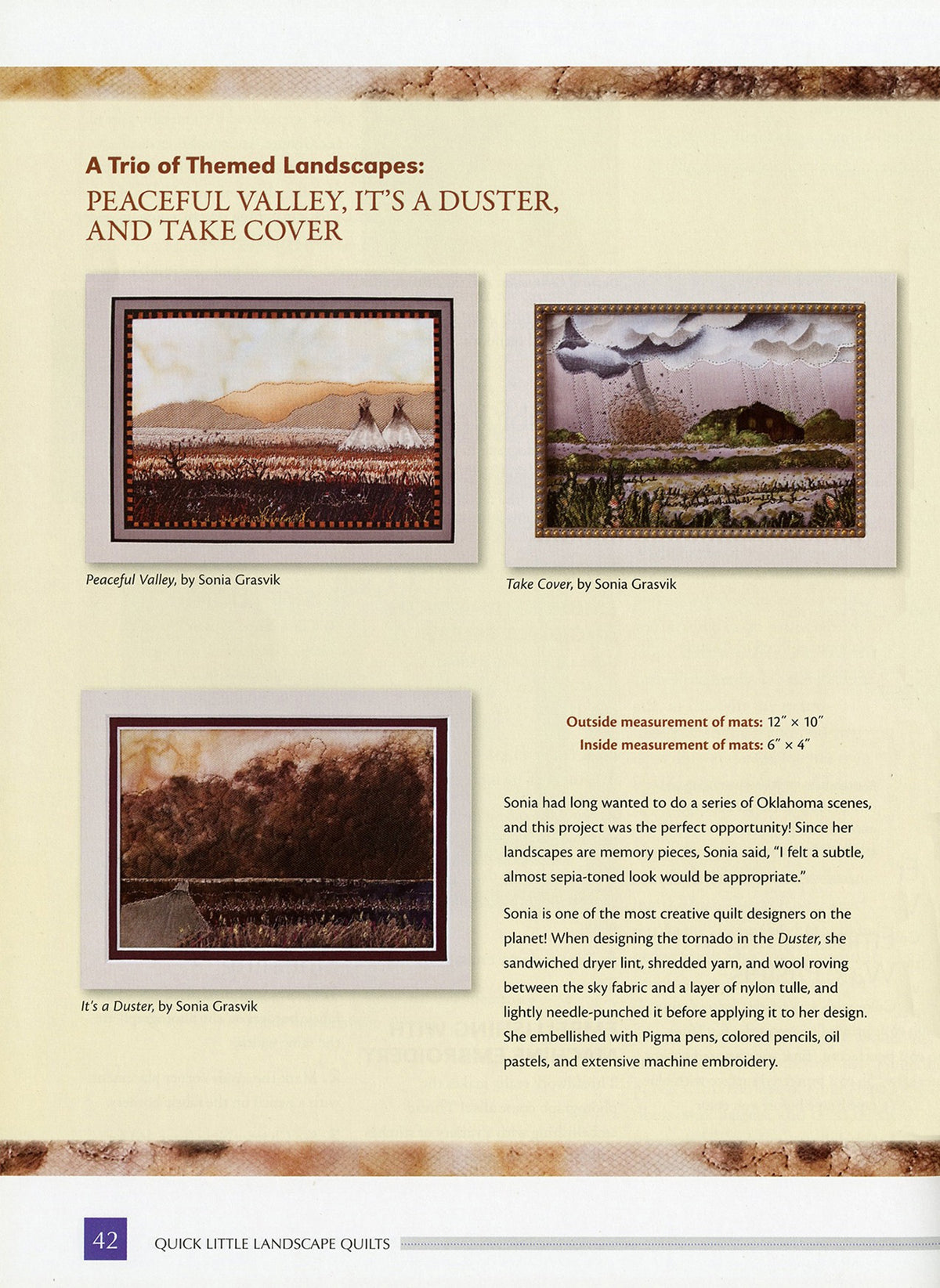 Quick Little Landscape Quilts
