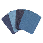 Denim Iron-on Patches 8pc