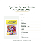 Product Specifications – Quilters Delight Safety Pin Covers 200ct