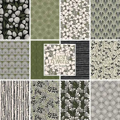 10in Squares,42pcs/bundle Organic