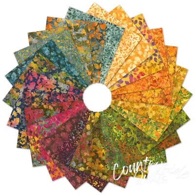 10in Squares Aspen, 42pcs/bundle