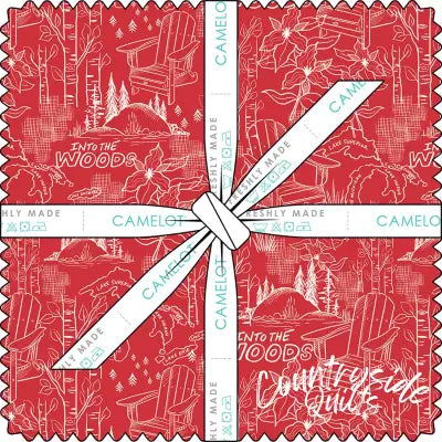 10in Squares Oh Canada, 42pcs/bundle