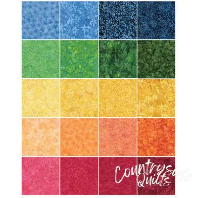 10in Squares, Colorburst Batik, 42pcs