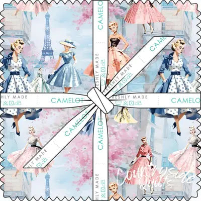 10in Squares En Vogue, 42pcs/bundle