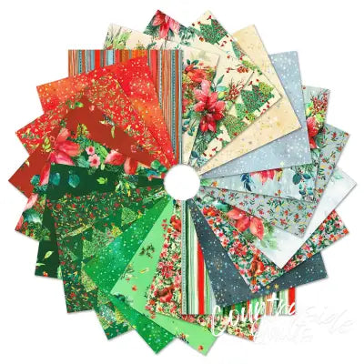 10in Squares Festive Delight, 42pcs/bundle