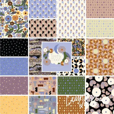 10In Squares Firefly Moon 42Pcs/Bundle