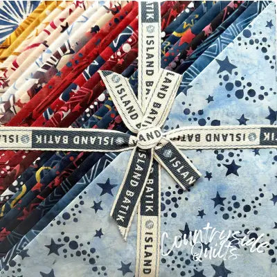 10in Squares Freedom Rings 42pcs 2 Pieces of Each Print