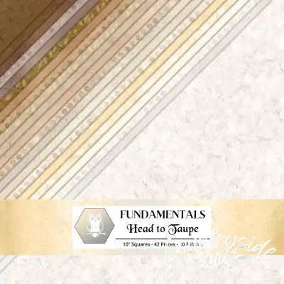10in Squares Fundamentals: Head to Taupe 42pcs