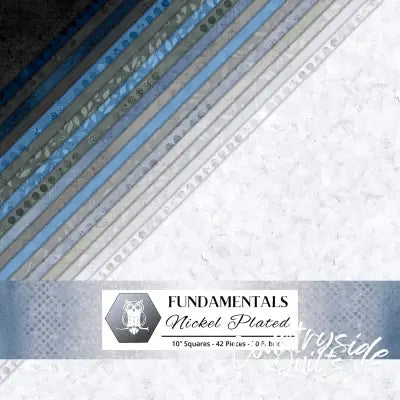 10in Squares Fundamentals: Nickel Plated 42pcs