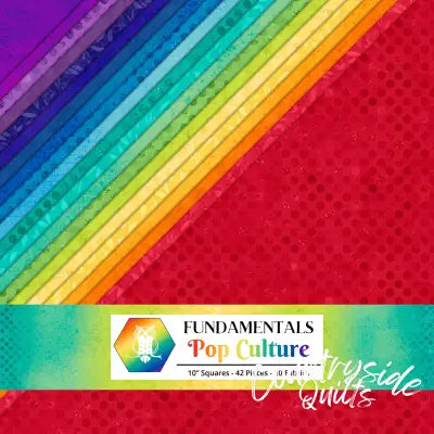 10in Squares Fundamentals: Pop Culture 42pcs