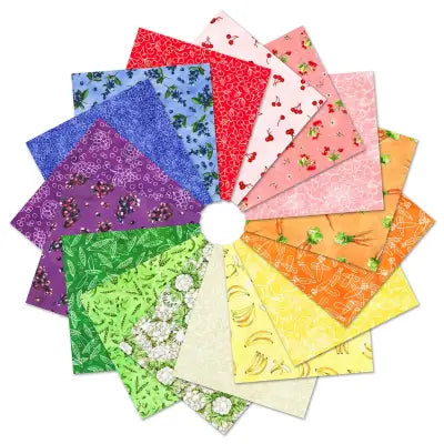 10in Squares Garden Goodness, 42pcs/bundle