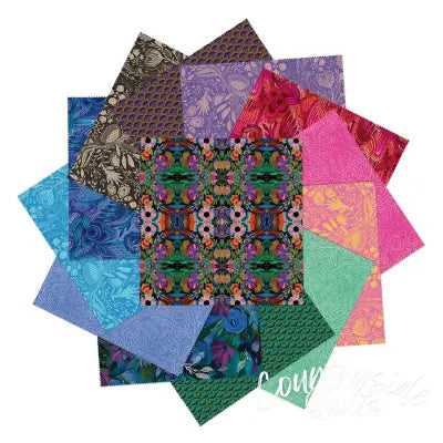 10in Squares Gentle Warriors 42pcs/bundle