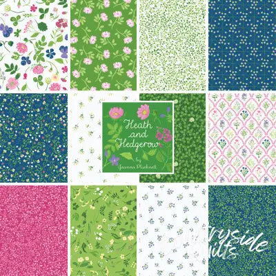 10in Squares Heath & Hedgerow Organic, 42pcs/bundle