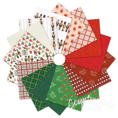 10in Squares Holiday Nutcracker, 42pcs/bundle