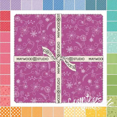 10in Squares Kimberbell Basics Bright Lights, 42pcs/bundle