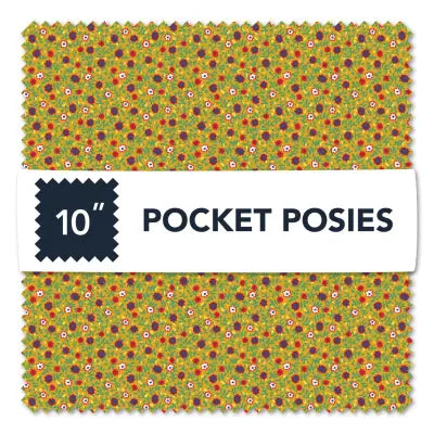 10in Squares Pocket Posies