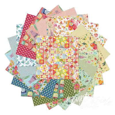 10in Squares A Prairie Heart, 42pcs/bundle