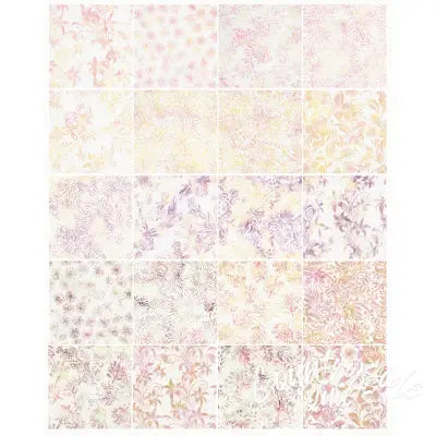 10in Squares, Quiet Charm Batik, 42pcs