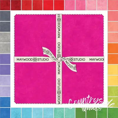 10in Squares Shadow Play Flannel Brights, 42pcs/bundle