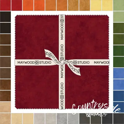 10in Squares Shadow Play Flannel Naturals, 42pcs/bundle