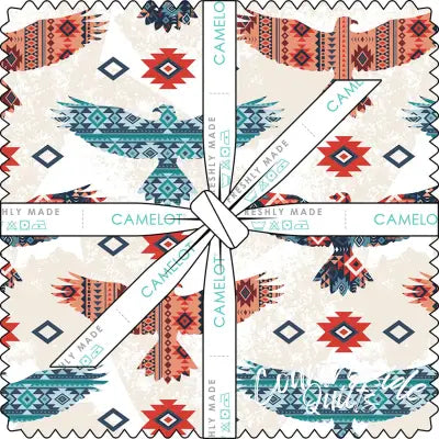 10in Squares Spirit Peaks, 42pcs/bundle