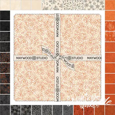 10in Squares Spooky Stitches, 42pcs/bundle