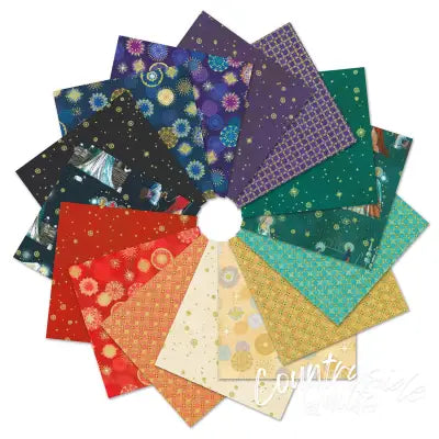 10in Squares Star of Wonder, 42pcs/bundle