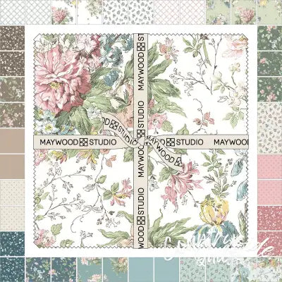 10in Squares Terrace Blooms, 42pcs/bundle