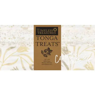 10in Squares Tonga Batik Linen, 42pcs/bundle